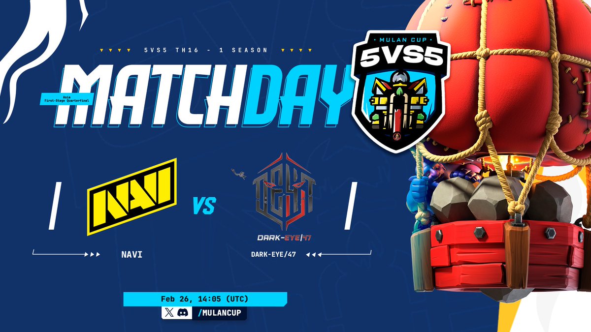 MULAN CUP top 8.   DARK-EYE/47 vs NAVI.  Good luck both team