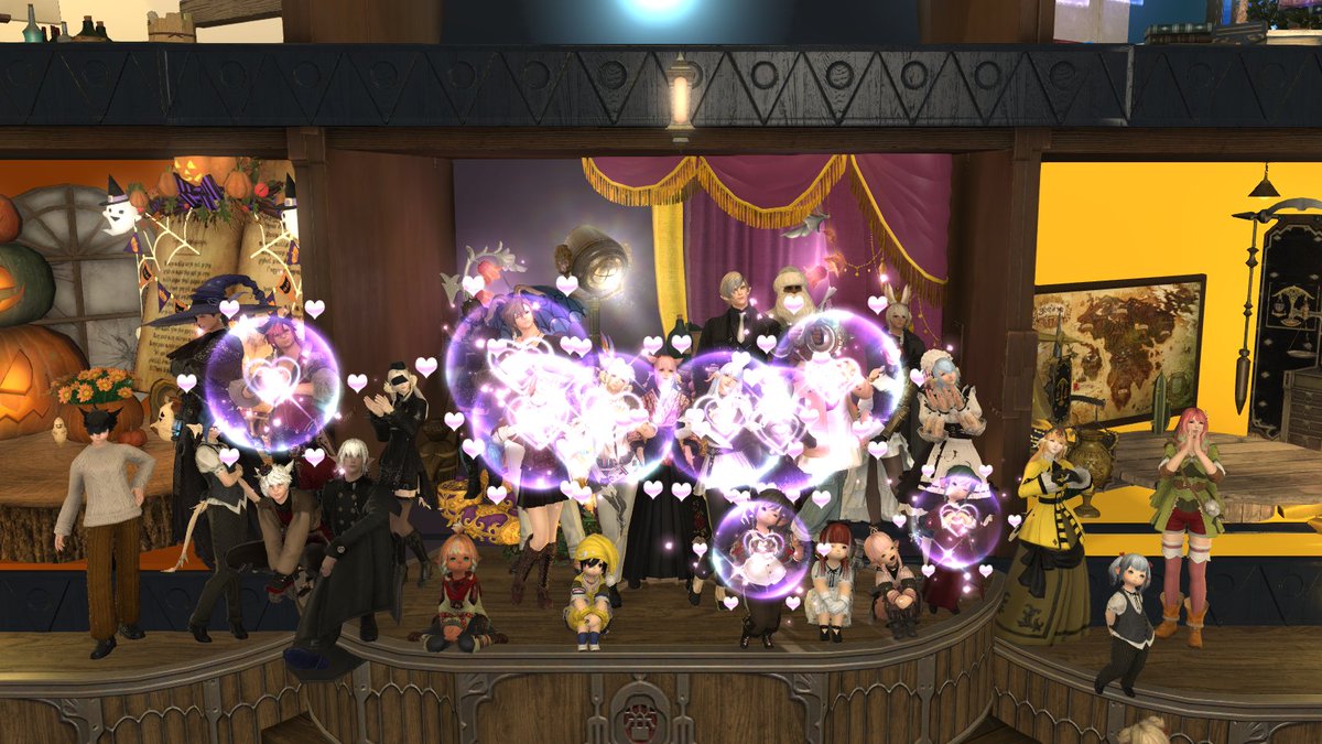 YPrown_FFXIV's tweet photo. 趣向を凝らした演奏会があって、めっちゃ良かったから師匠と一緒に再度おじゃましてきました🤗
2夜連続で内容知ってたけど、最後のあのセリフに涙が・・・ほんと素敵な演奏会をありがと～🥰　守護天節が心温まる内容とララがめっちゃ可愛かったでっす🥰👍
#unit_Runo #名もなき画家の回顧展 https://t.co/FrjcLKBBRC