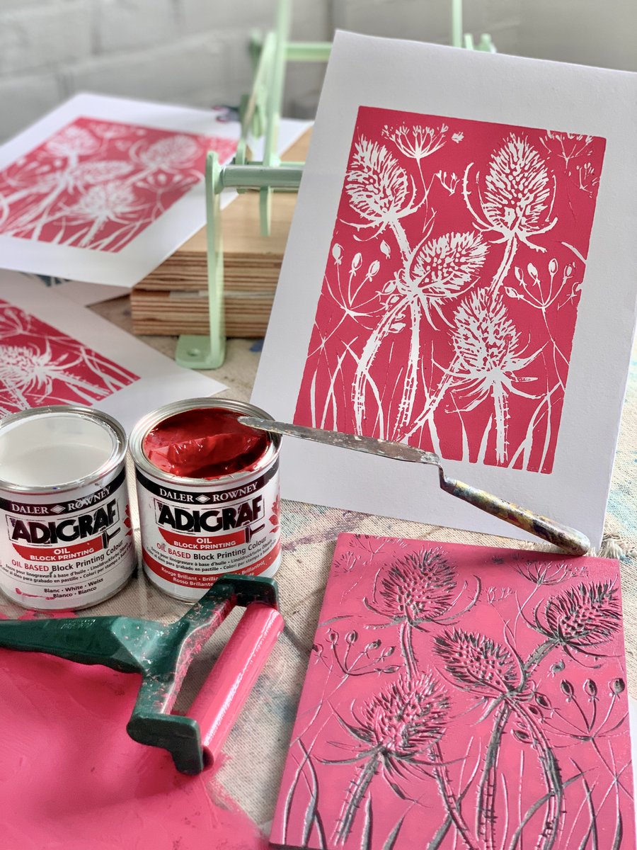 😍 the colours!

#AdigrafBlockPrinting #DalerRowney #BlockPrinting #LinoPrinting #InspiringCreativity #Paintloud #ScreenPrinting #Printmaker #LinoBlock #LinoCut #ReliefPrint #ArtTips #Art #ArtIdeas #PrintMaking