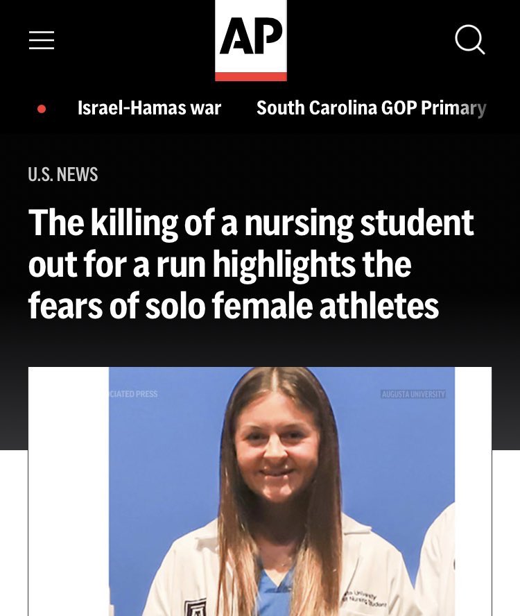 EndWokeness's tweet photo. Illegal alien from Venezuela is described as an "Athens resident". The framing of the story is about toxic masculinity.

No matter how much you think you hate the media, it is not enough. https://t.co/alilAX59JJ