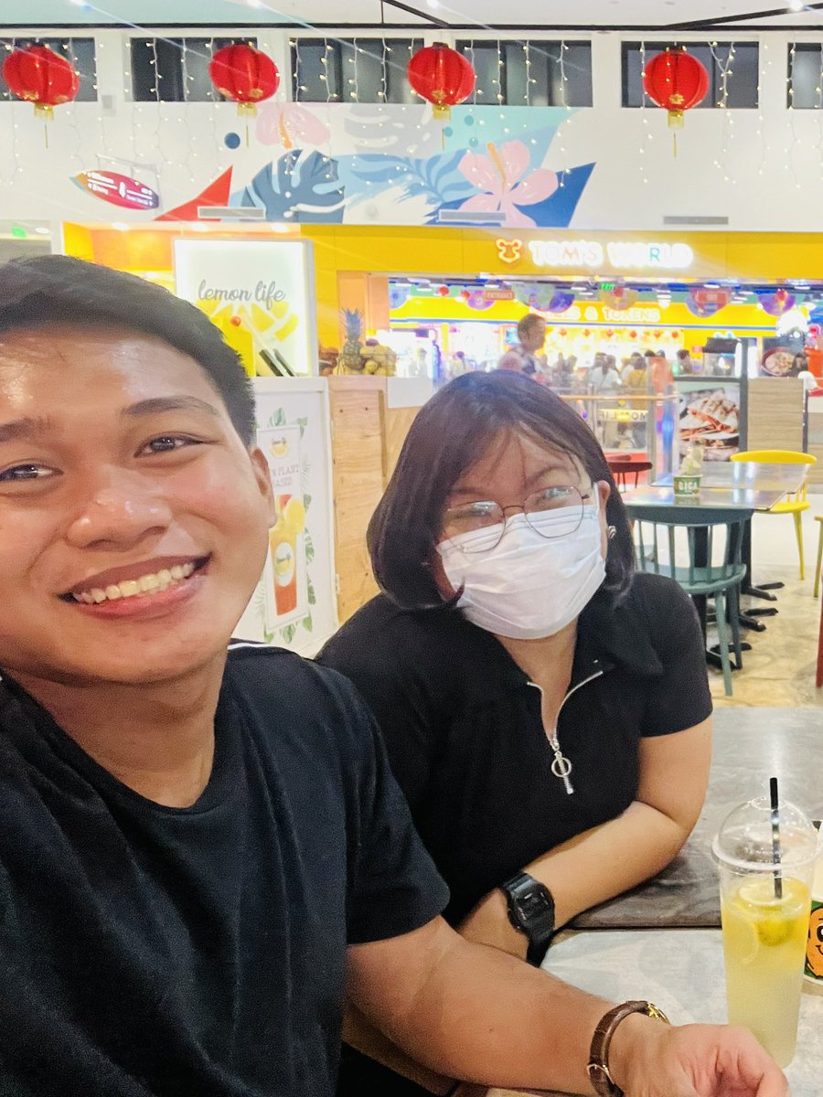 theaquinquito's tweet photo. My sons made February unforgettable. 

Bunso, took me somewhere peaceful last Valentine’s Day; Kuya, somehow woke my inner child, we went to see a movie, and arcade.

I am so grateful for them and I love these two so much as if they were really mine🌻 https://t.co/E2oR0zGNY6