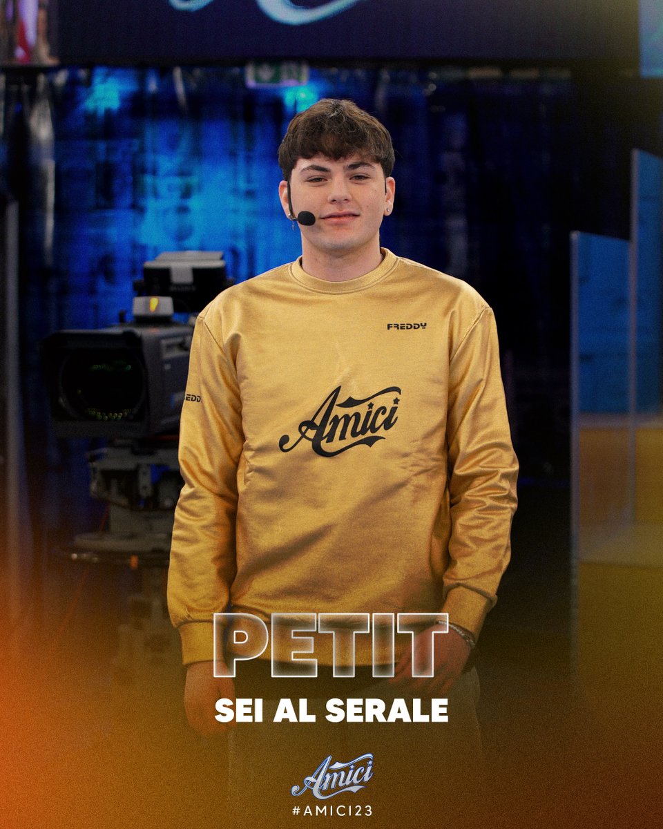 Secondo il prof Zerbi Petit deve assolutamente andare al Seraleee 🤩✨ #Amici23