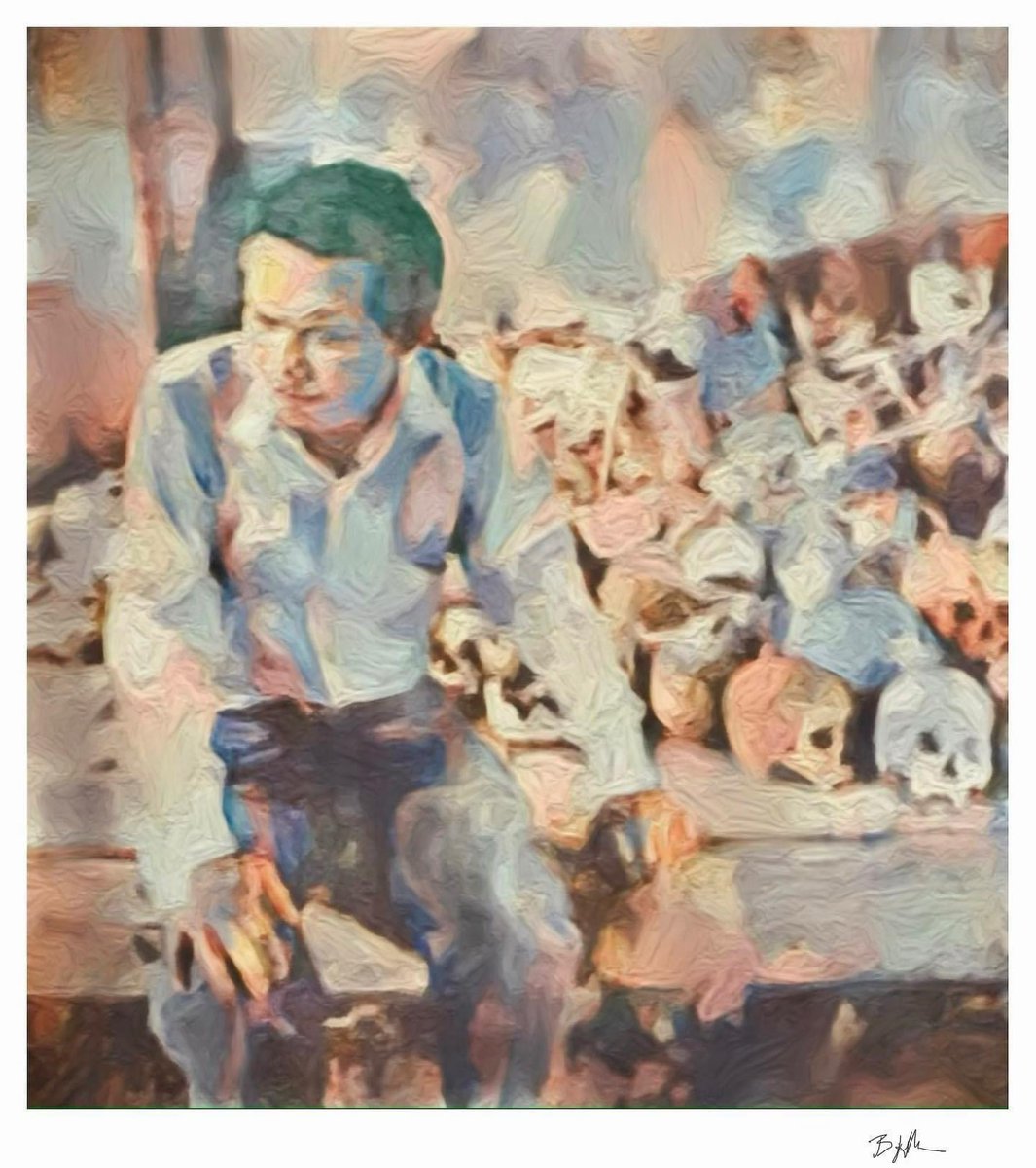 heckman_brad's tweet photo. This is #DithPran, the #photojournalist who risked his life to cover the brutal #KhmerRouge regime in #Cambodia, portrayed by Dr. #HaingSNgor, from my previous post. https://t.co/2ArUivAd1J