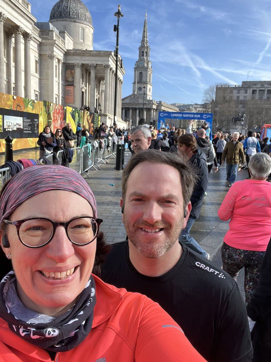 Really enjoyed the London Winter 10k today. My first 10k in more than 6 months 💥 Always a lovely atmosphere at this one and chuffed with todays achievements. <a href="/WinterRunUK/">London Winter Run 10k</a> <a href="/MammenMr/">Mr Mammen</a>
