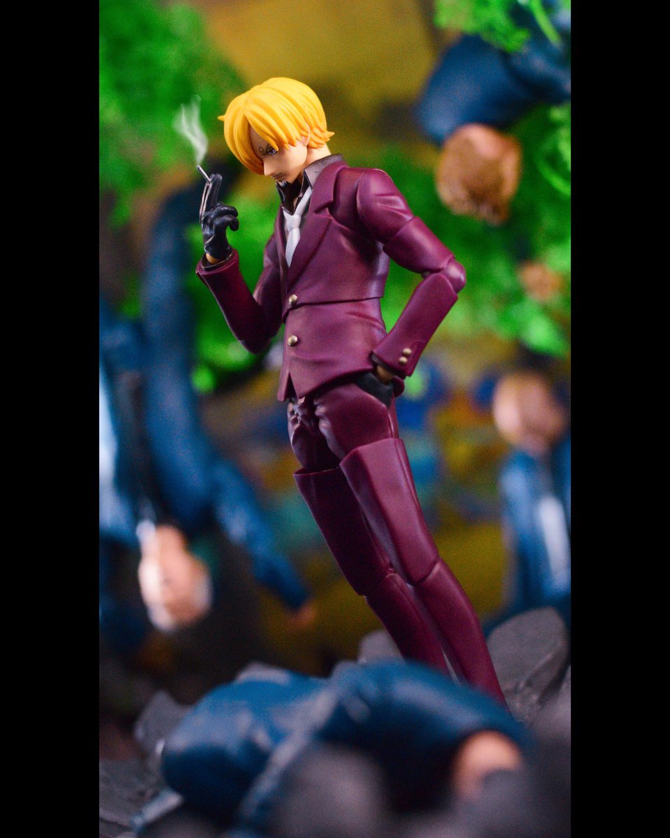 Are we done here? Cause I have a new recipe I wanna try that I know my sweet Nami would love. #OnePiece #Sanji #BlackLegSanji #StrawHatPirate #SHFiguarts