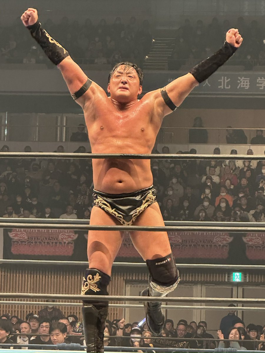 desperado_k_666's tweet photo. NJPW 札幌きたえーる大会 ②
#海野翔太
#MatthewRiddle
#タイチ
#辻陽太 https://t.co/I47ihh1SLo