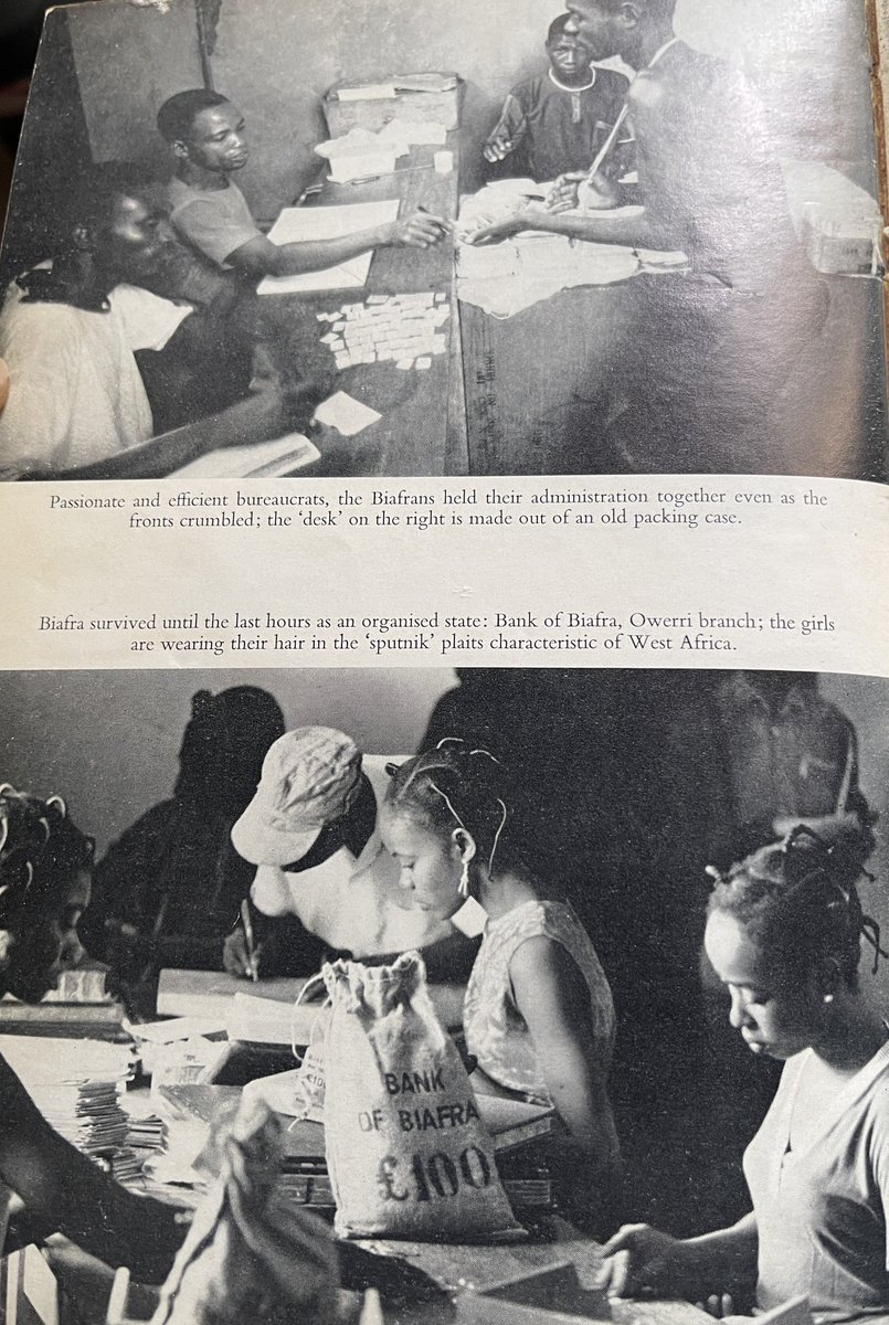 MandhiCandhi's tweet photo. @MalcolmInfiniti Skimming through this book and all I can say is that the Biafran soldiers were indeed formidable. Even with the Federal side having all the backings of Britain, France and Russia, supplying them with arms. They were also highly educated. God bless the Igbos all around the world. https://t.co/bJoClZ6WTj