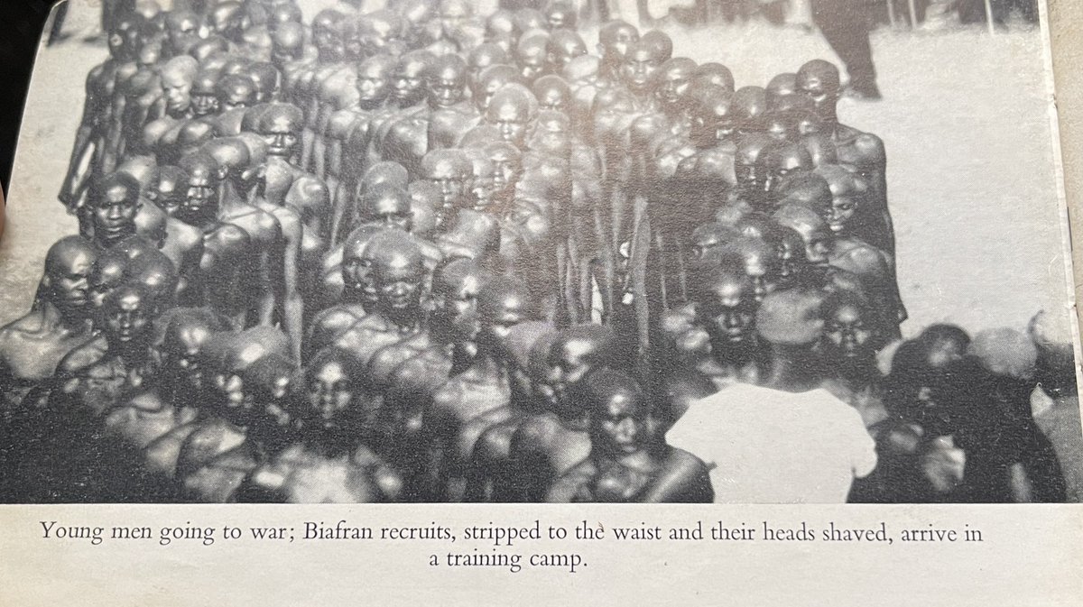 MandhiCandhi's tweet photo. @MalcolmInfiniti Skimming through this book and all I can say is that the Biafran soldiers were indeed formidable. Even with the Federal side having all the backings of Britain, France and Russia, supplying them with arms. They were also highly educated. God bless the Igbos all around the world. https://t.co/bJoClZ6WTj