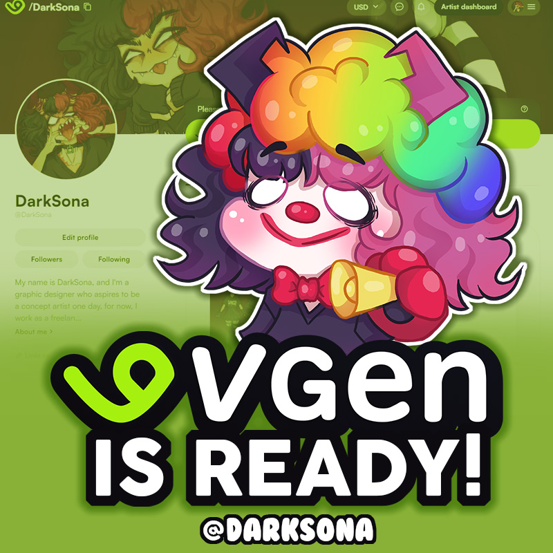 ChillDarkSona's tweet photo. https://t.co/uTjuzexcnx
🇵🇱 Chwilowo mała oferta, ale w końcu VGen jest OTWARTY! 
🇬🇧 Small offer for now, but VGen is finally OPEN!

[ #vgen #commisionsopen #VtuberCommissions #emotecommissions #streamercommissions #digitalart ] https://t.co/kWxcf3DSBt