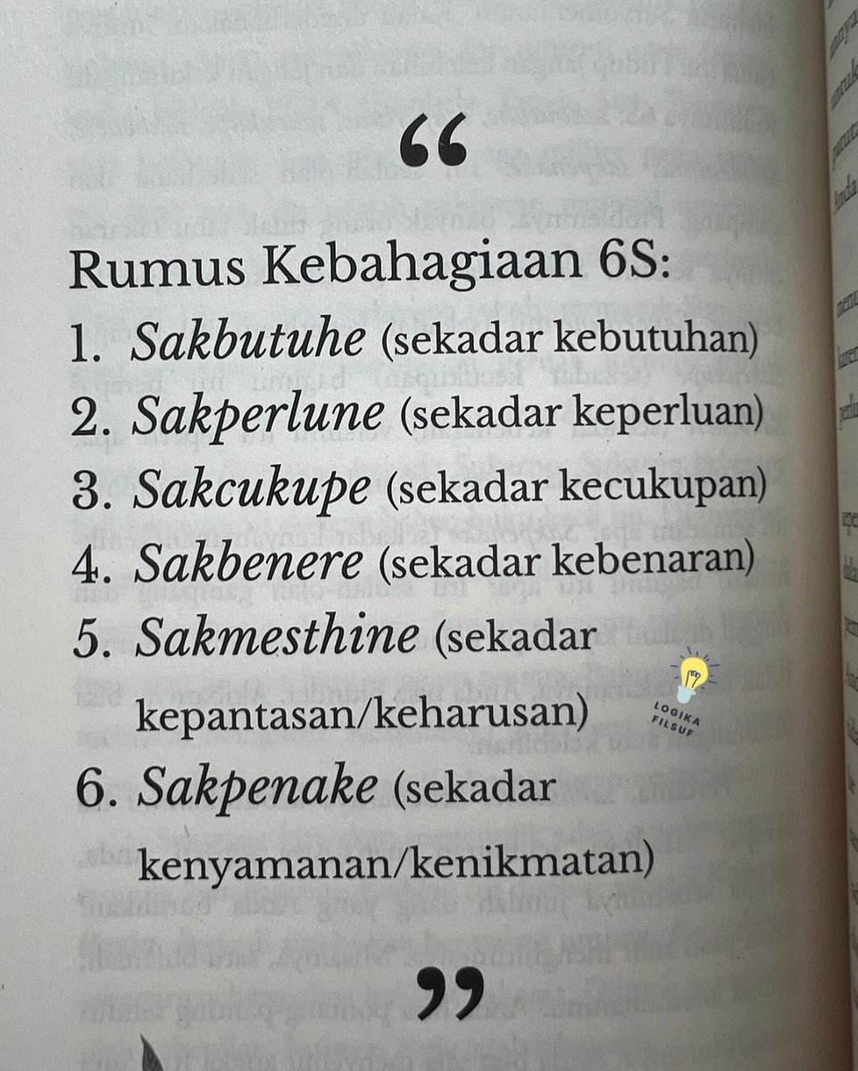 Rumus Kebahagiaan -