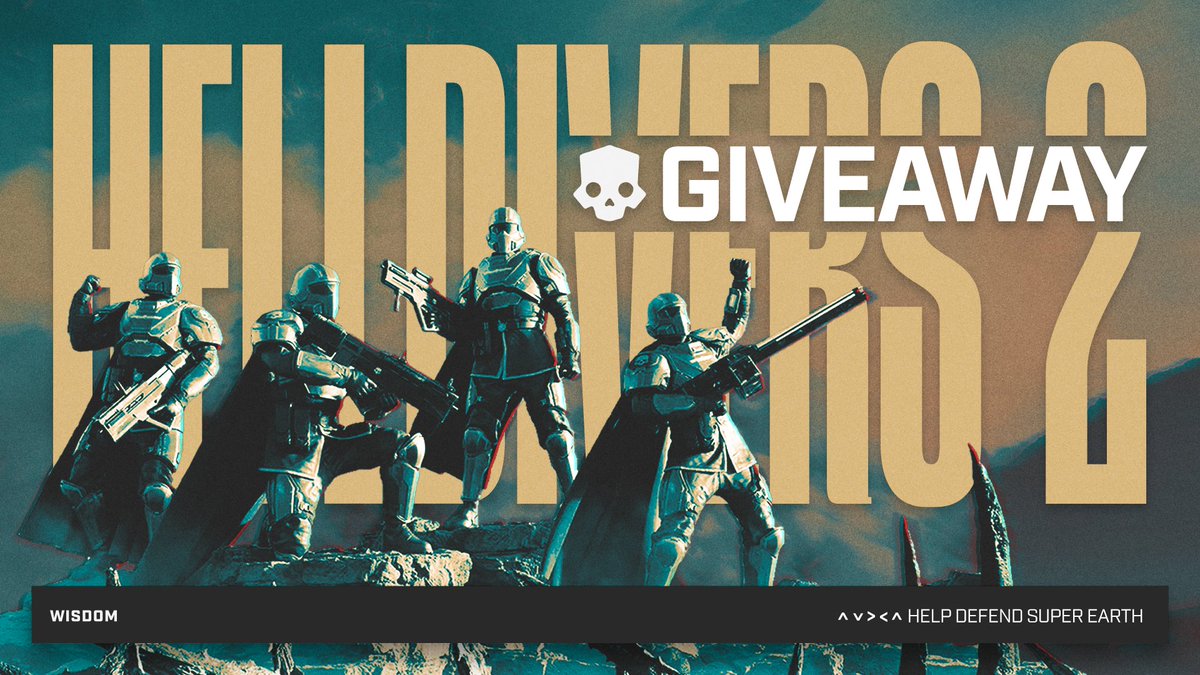 Sunday Sunday Sunday! ✨

Today is the last day to enter the Helldivers 2 giveaway at <a href="/WSDMStudios/">Wisdom Gaming Studios</a> LAN center. 

Doors open at 11! See you there.