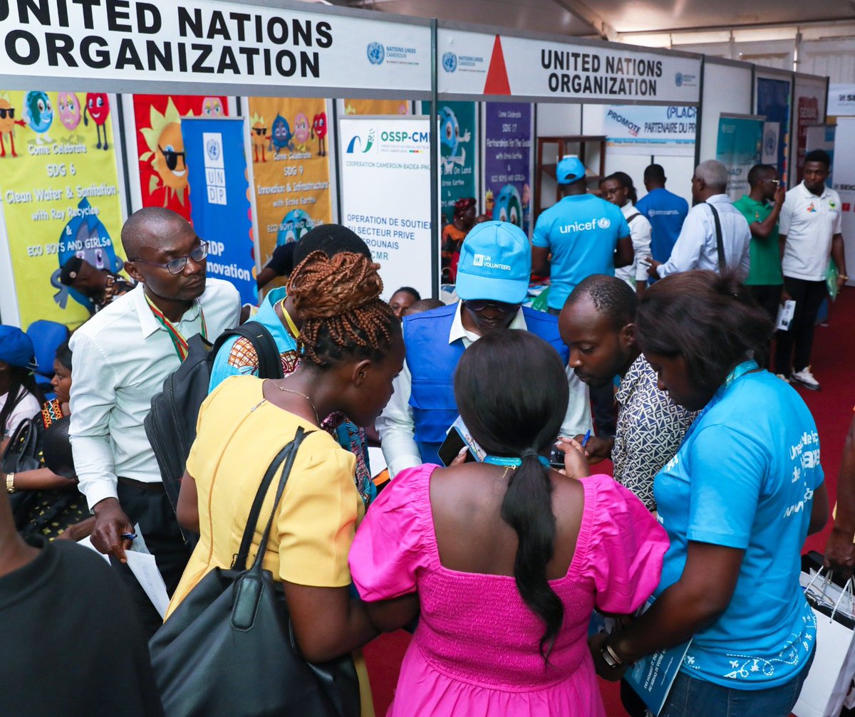 VNUCameroun's tweet photo. #Promotingvolunteerism

UN Volunteers from UNDP Cameroon joined One UN at the Promote 2024 event to promote volunteerism by actively supporting the creation of profiles.
#Youth Engagement https://t.co/RTKYtFjaCU