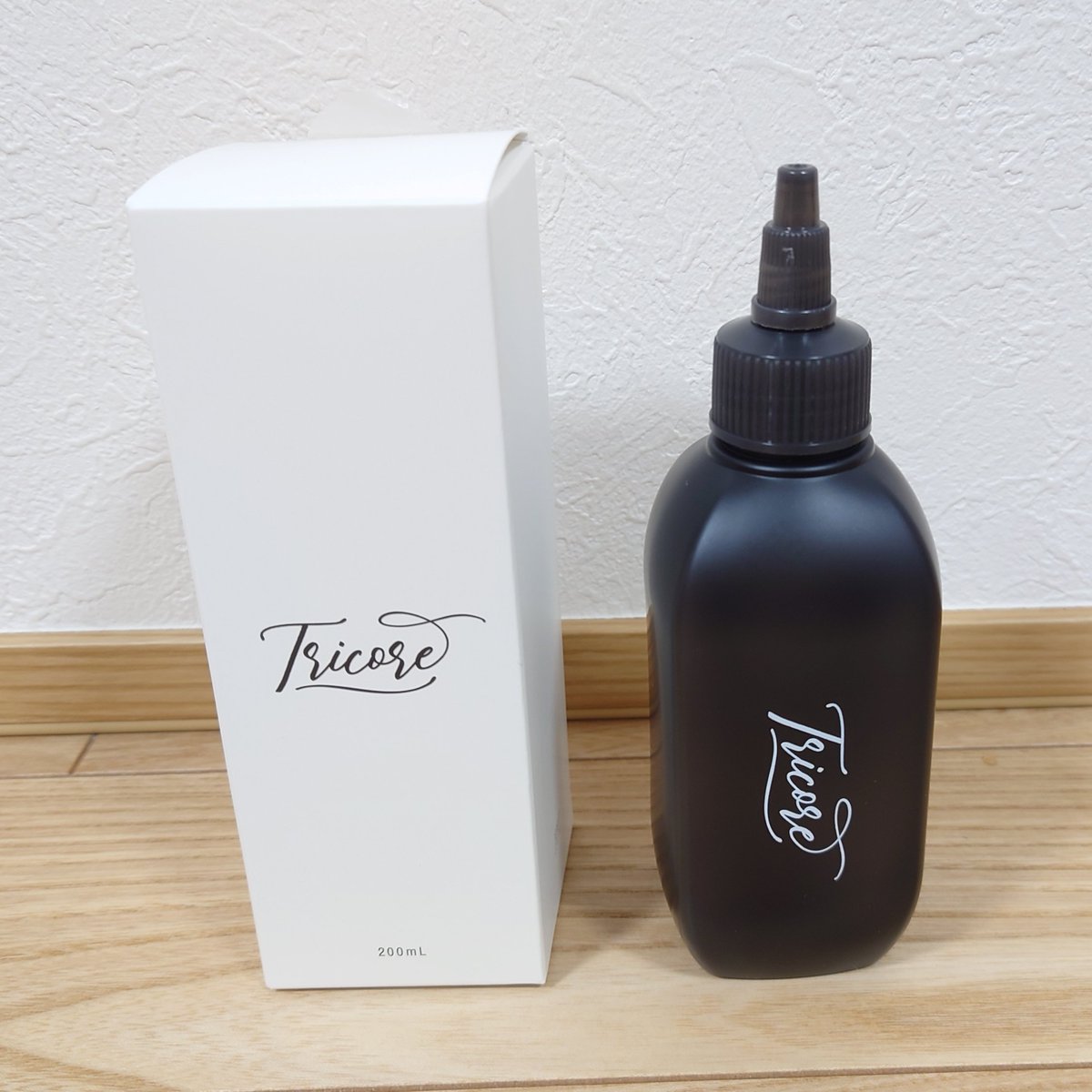 mihataabo's tweet image. 前々から気になっていた『Tricore温感ヘッドスパトリートメント』

はじめは透明の液体なのですが水を加えると乳化するところがとても面白いです♪
なめらかなテクスチャーです。

香りもとっても良い香り！

#PR
#tricore
#トリコレ#温感生トリートメント
#トリコレでちゅるん髪
#韓国コスメ