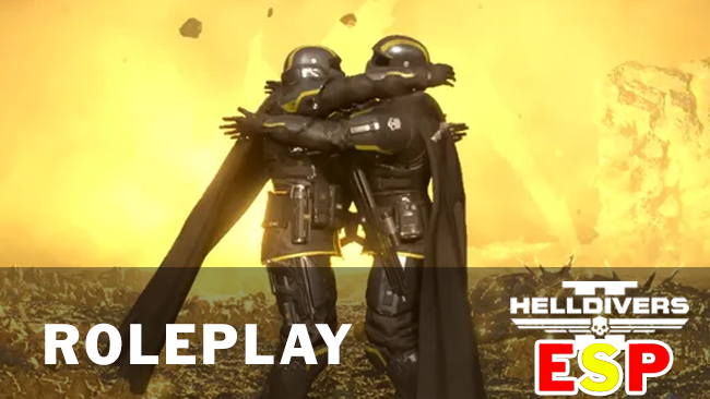 ¿Te gusta el ROLEPLAY? ¿Te gusta el juego HELLDIVERS 2?
Si te gusta realizar roleplay y jugar a Helldivers, ahora puedes hacerlo en el servidor de "Helldivers 2 Spain"

Únete al discord de la comunidad y empieza a rolear con tu helldiver!

discord.gg/MWcZac5BUj