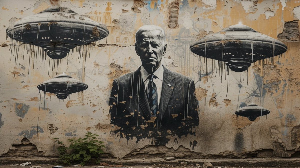 Decay and Discovery

#StreetArt #UFO #UrbanDecay #WallMural
