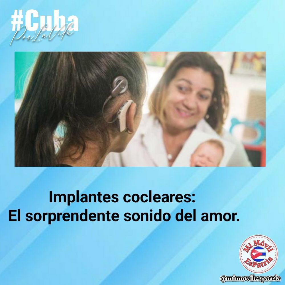 @mimovilespatria @DiazCanelB @PartidoPCC @UJCdeCuba @DrRobertoMOjeda @Puentesdeamor1 @MMarreroCruz @PresidenciaCuba @japortalmiranda @GobiernoCuba @Cuba_PorSiempre #Cuba 🇨🇺 celebra el Día Internacional del Implante Coclear, con más de 500 pacientes beneficiados, desde 1997, pese al #BloqueoGenocida. ¡Unidos por un 🌎 sin barreras auditivas! #QueNadieQuedeAtrás 🇨🇺 #MiMóvilEsPatria