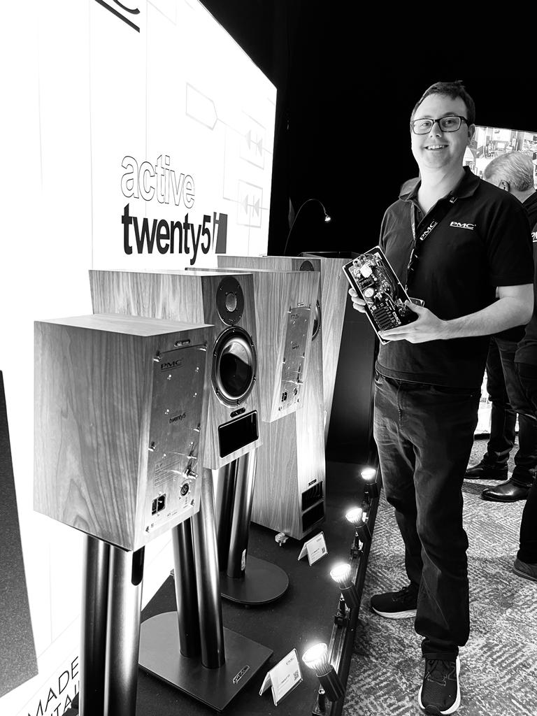 PMCSpeakers's tweet photo. Meet Elliott Whyte, product development manager for the Active twenty5i series.
If you're at the Bristol Show and haven't visited the SS Great Britain Suite yet, you've still got a couple of hours and you won't want to miss this.
https://t.co/uiZLdkAFik
#ativespeakers #audiphile https://t.co/sRagbKQGiw