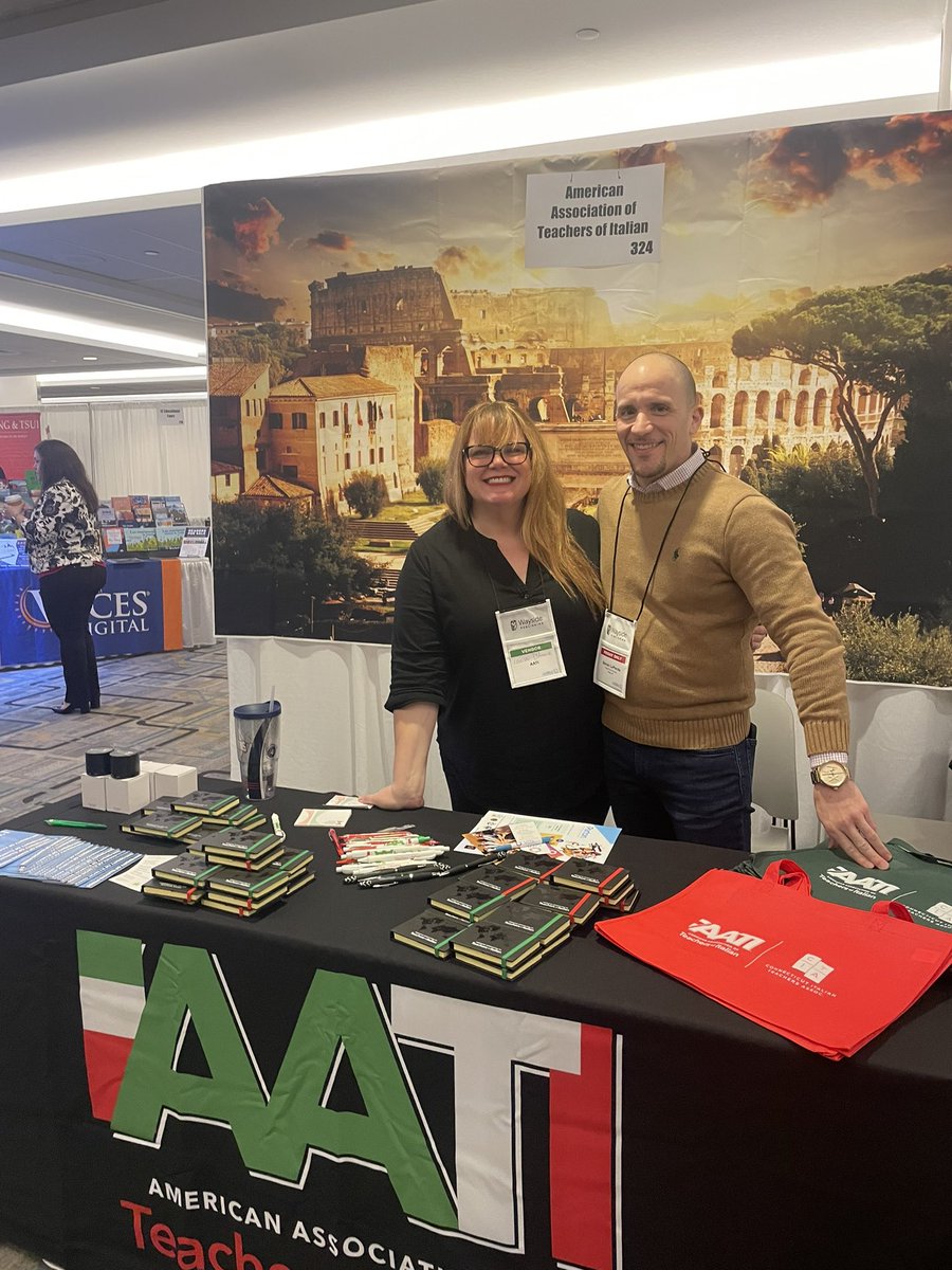 Amazing learning and networking for our Italian teachers at <a href="/NECTFL/">NECTFL</a>