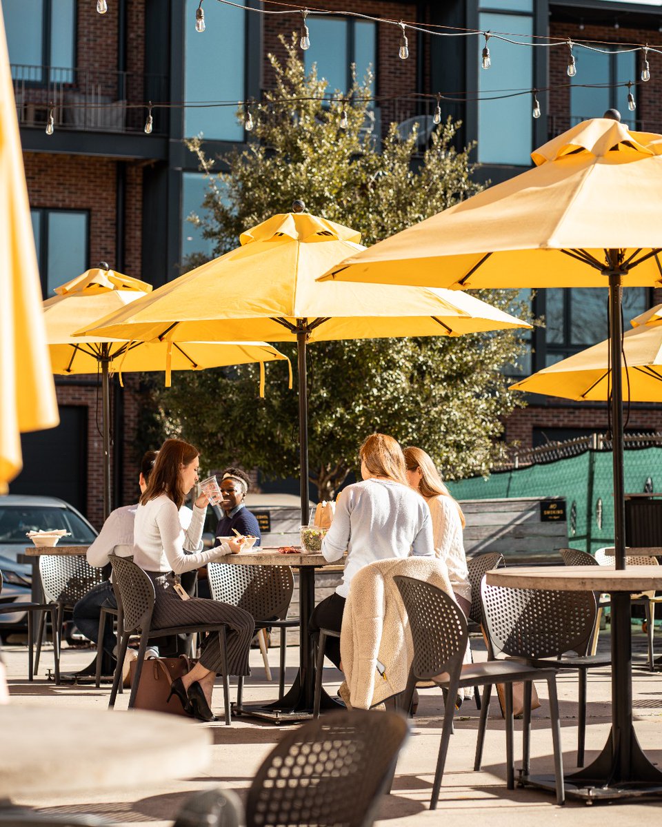 COMMUNITY :: As the days get longer and the air gets warmer, the Transfer Co. Food Hall patio is the place to be! We're gearing up for patio cocktail hours, outdoor events, and delicious beverages and bites from our vendors ☀️