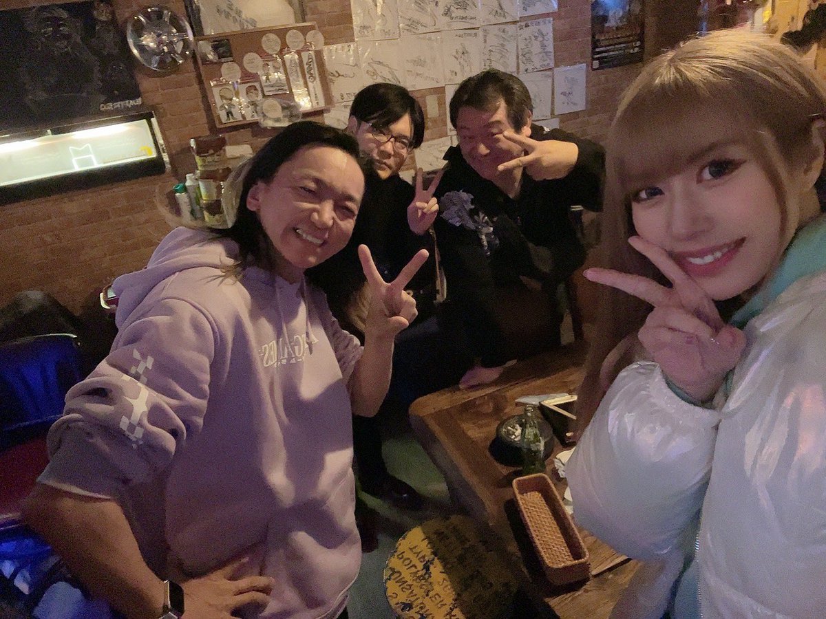 nanahoshi_julia's tweet photo. 昨日はワゴニスト(セレナおじさん、カトーさん)でポチさんのお店に��めて行って来ました(*^^*)
ポチさん!ノスタルジックでも会いに来てもらえて嬉しいᐠ( ᐝ̱ )ᐟ
そしてお肉が絶品すぎた♫
また絶対行きます!
そして楽しすぎたw
#ポチさん #R357 #お肉美味しい #七星じゅりあ https://t.co/3YDCxbU3Cs