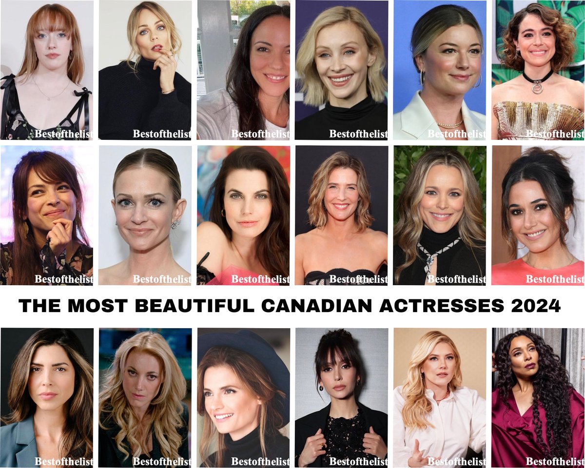 #Actress #Actress2024 #CanadianActress #CanadianActress2024 #BeautifulCanadianActress #BeautifulCanadianActress2024 #Bestofthelist 

New Poll: Who is the Most Beautiful Canadian Actress 2024? 
bestofthelist.com/the-most-beaut…