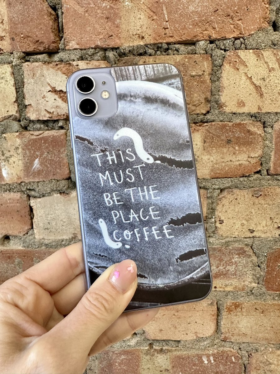Absolutely love this 🥰- @thismustbethe.place_ have had personalised phone skins on all their business phones with their company logo 🙌🏼 

Such a great idea 💡 

Don’t forget we can do any design or any image - the choice is yours 🤩

These start from just £14.99 🙌🏼
