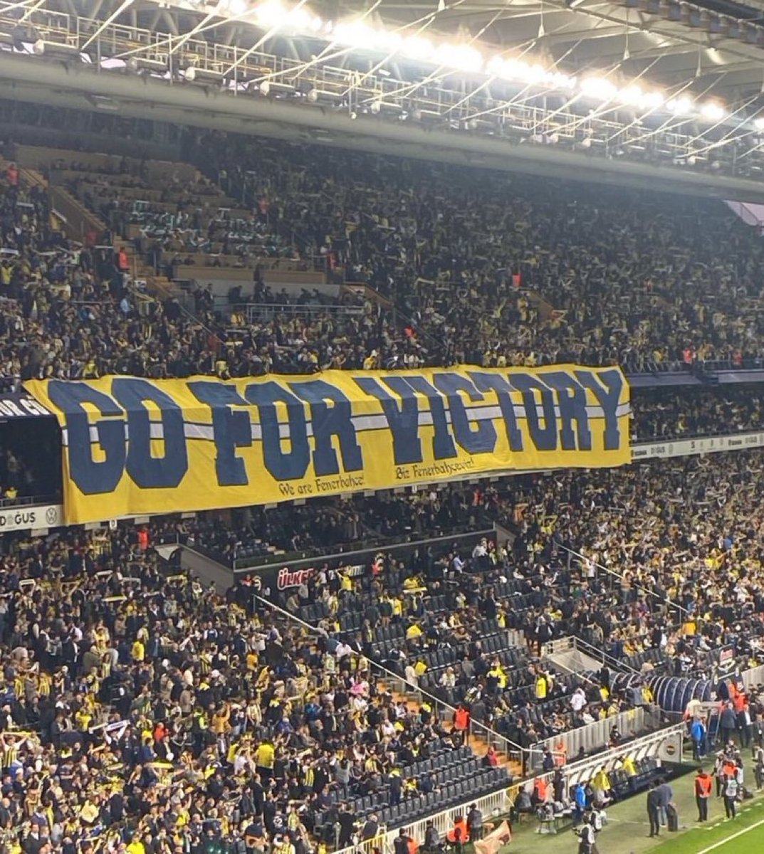 We will never give up! #Fenerbahçe