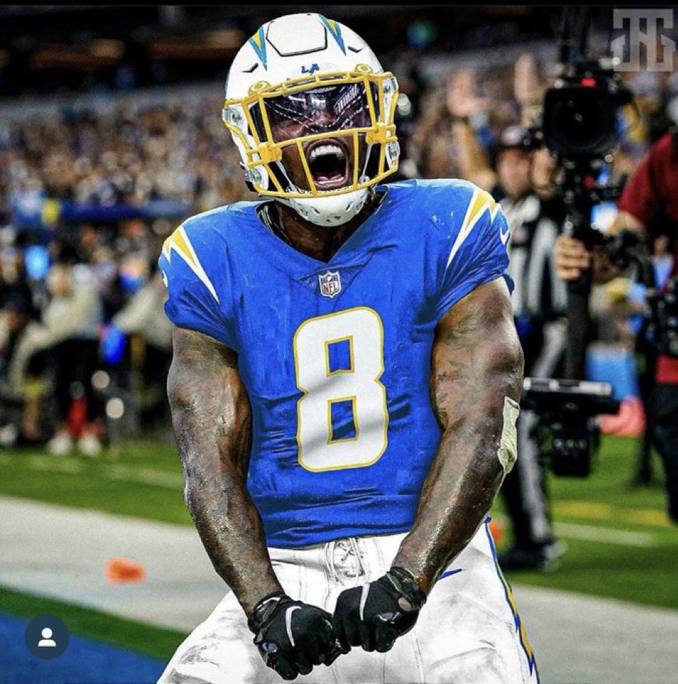 RUMORED: Jim Harbaugh and the Los Angeles Chargers have Raiders Josh Jacob’s reportedly as a top free-agent target. #BoltUp ⚡️