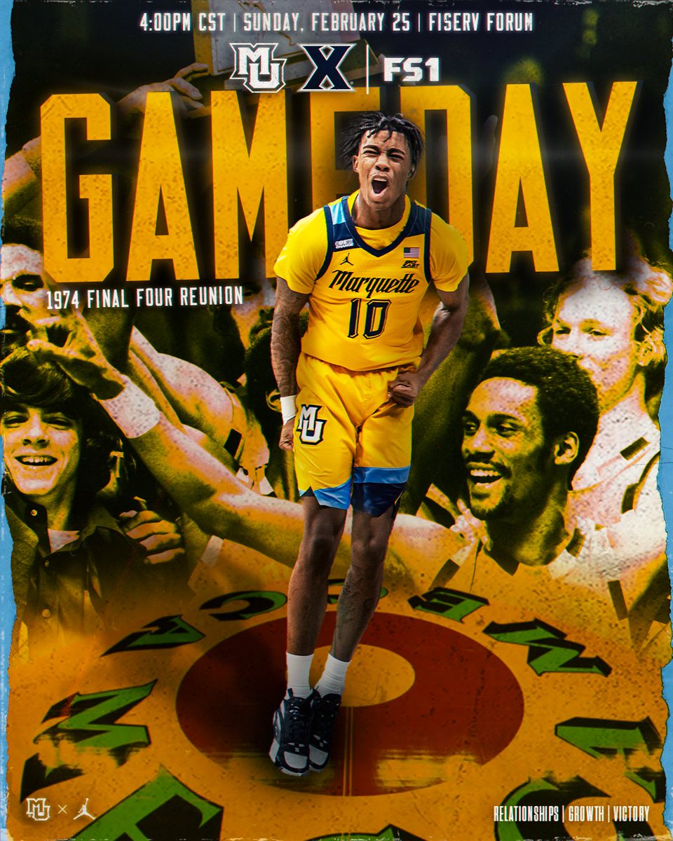 Tonight, we celebrate history! WEAR GOLD!

📍 <a href="/FiservForum/">Fiserv Forum</a> 
⏰ 4:00pm CST
📺 FS1
🎟️ SOLD OUT
🔊 Varsity Network (bit.ly/3tYElQy)