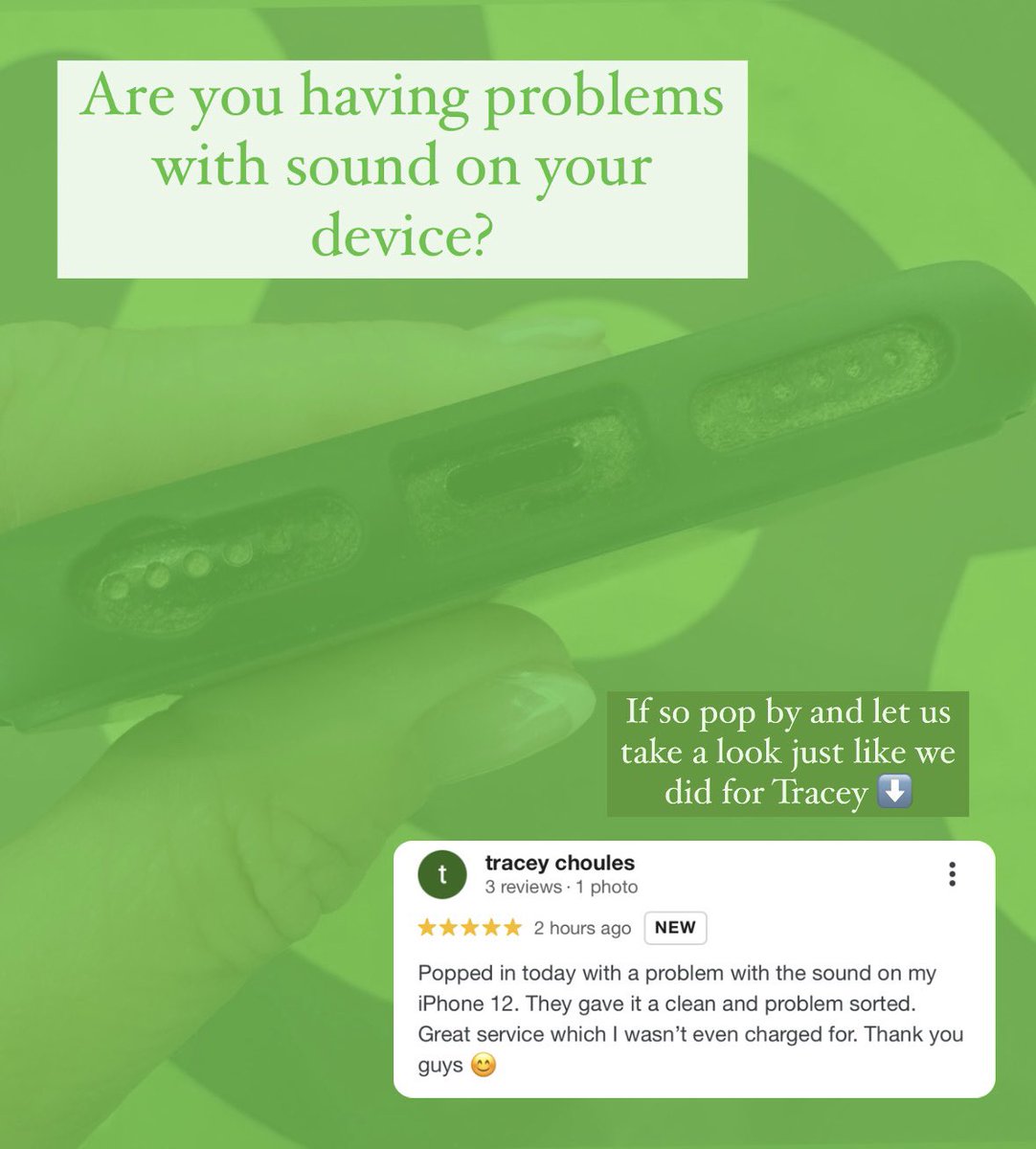 Do you have issues with people being able to hear you when on a call or are you struggling to hear people when on a call? 

If so it could be as simple as a blocked speaker or earpiece - as you can see in the video 😮

We can help 🙌🏼

🌐thetechout.com