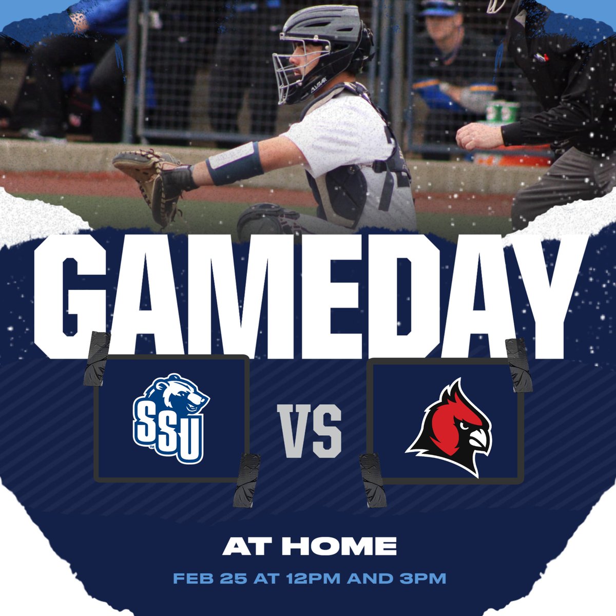 SSUBears's tweet photo. It's #GAMEDAY! Shawnee State baseball takes on Concordia (Mich.) today in a nonconference doubleheader beginning at Noon at Branch Rickey Park! https://t.co/jCFvupc1OL