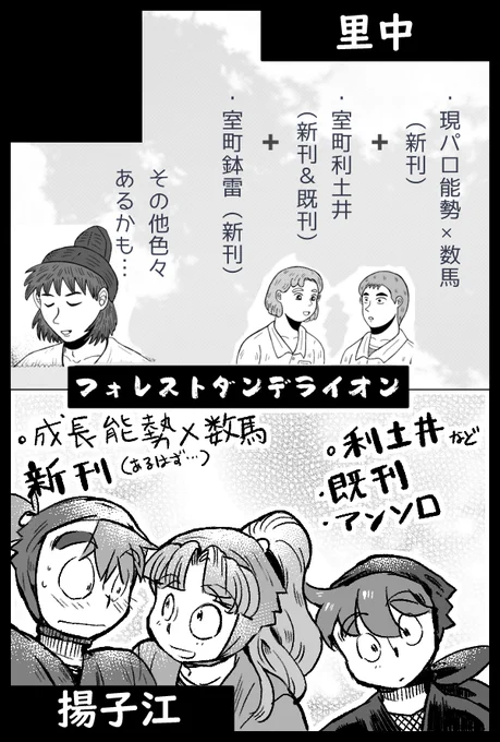 超忍、里中さんと一緒に出ます!土井先生の新刊も……何か……出せれば…… 