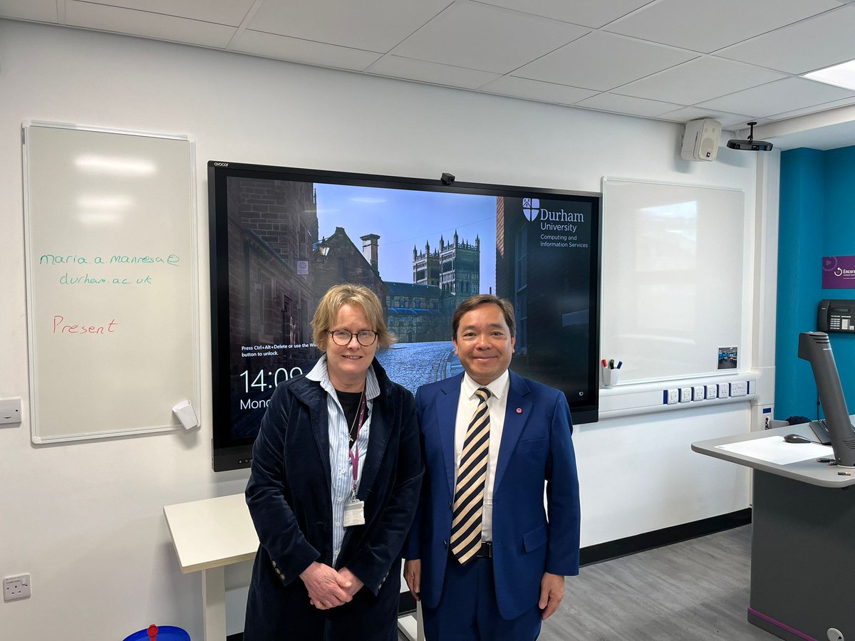 Lingnan University Graduate School (@lugraduate) on Twitter photo Prof Joshua Mok of #LingnanUniversity is fostering global academic partnerships with his visits to <a href="/durham_uni/">Durham University</a> & <a href="/OfficialUoM/">The University of Manchester</a>. Appointed Honorary Professor at Durham, he discussed China's role in higher ed geopolitics & strategies for enhancing student learning post-COVID-19. Prof Joshua Mok of #LingnanUniversity is fostering global academic partnerships with his visits to <a href="/durham_uni/">Durham University</a> & <a href="/OfficialUoM/">The University of Manchester</a>. Appointed Honorary Professor at Durham, he discussed China's role in higher ed geopolitics & strategies for enhancing student learning post-COVID-19.