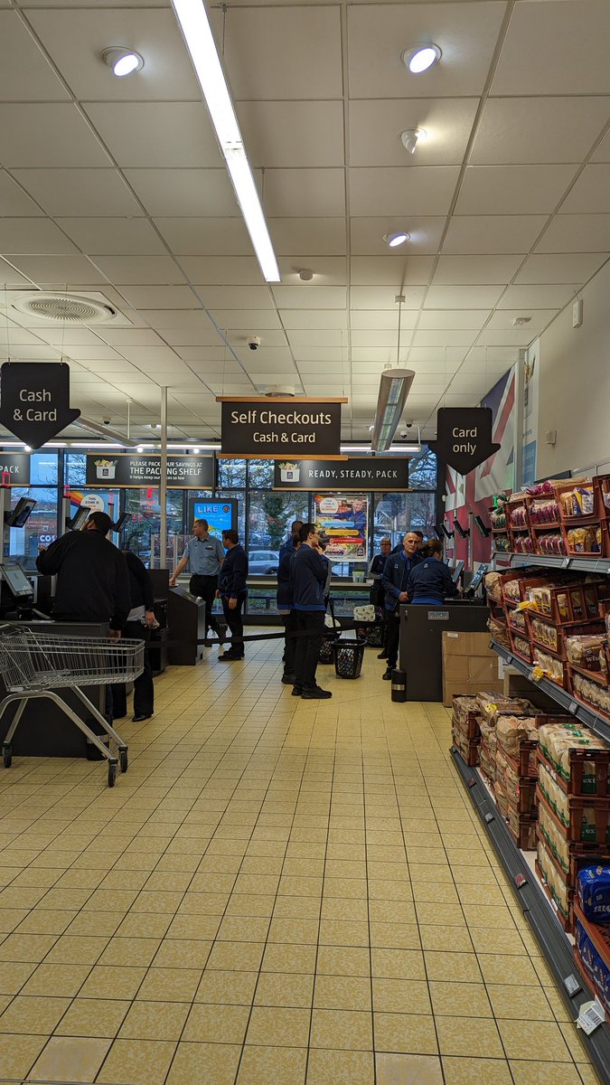 ToesInVideo's tweet image. You know you've reached 'that stage' in life when this development in your local #ALDI is genuinely newsworthy