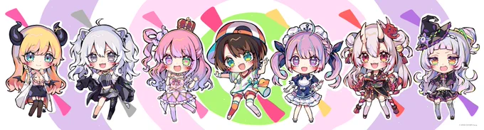 【 #大空スバル5周年 】  5th Anniversary Live Stellar Symphony にてオープニングSDキャライラストを描かせていただきました!光栄すぎる・・・5周年おめでとうございます!!! 