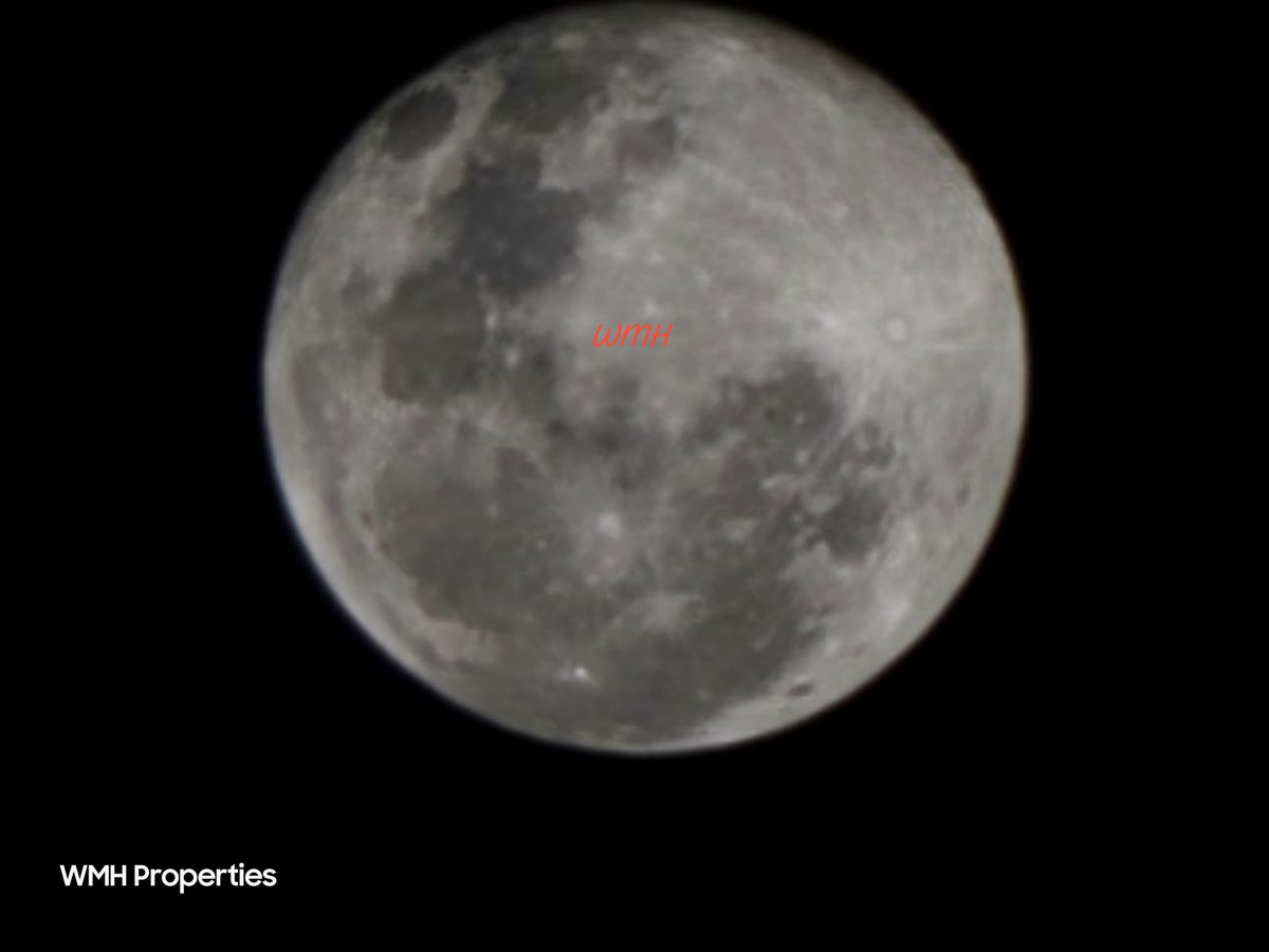 Cantik bulan malam ni… Agak2 berapa harga tanah kat bulan tu ye…