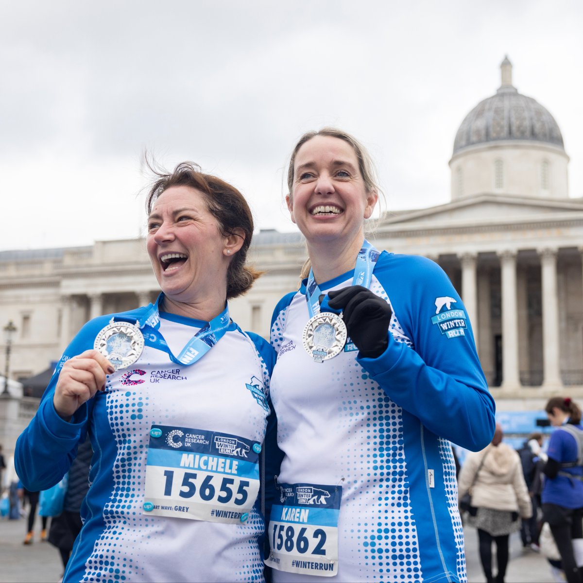 What. A. Day! 🐧 A huge thank you to all of you who have been part of the most enjoyable Cancer Research UK London Winter Run to date. Find a quick roundup on our site ⬇️ londonwinterrun.co.uk/news/you-did-i…   #WinterRun