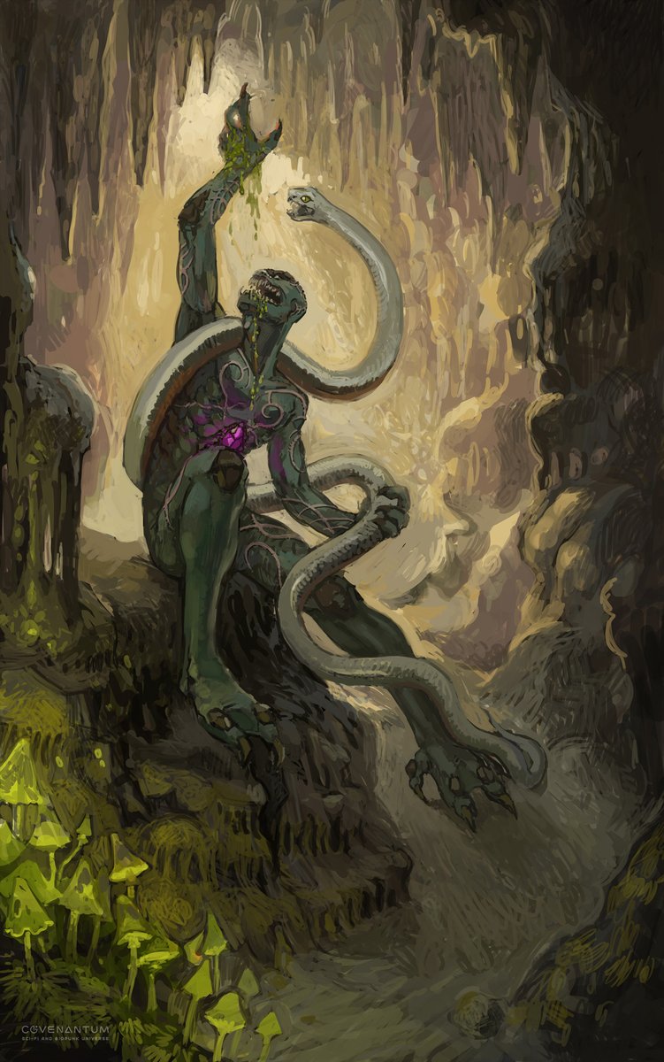 covenantum's tweet photo. Tsvergu Awakening. Art for Covenantum Universe.

Art by Macovoe.

#covenantum #biopunk #comics #art #scifi #giger #guyver #comic #comicbooks #alien #xenomorph #scifiart #biological #artwork #digitalartwork #monster #scorn #graphicnovels #warrior #snake #fantasy #Fantastic https://t.co/SkzjXJahuu
