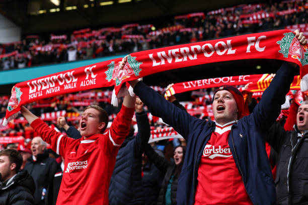 LFCphoto's tweet photo. Anfield South.

#LFC #CHELIV #Liverpool #Chelsea #Wembley #CarabaoCupFinal #CarabaoCup https://t.co/WWo38rDOxX