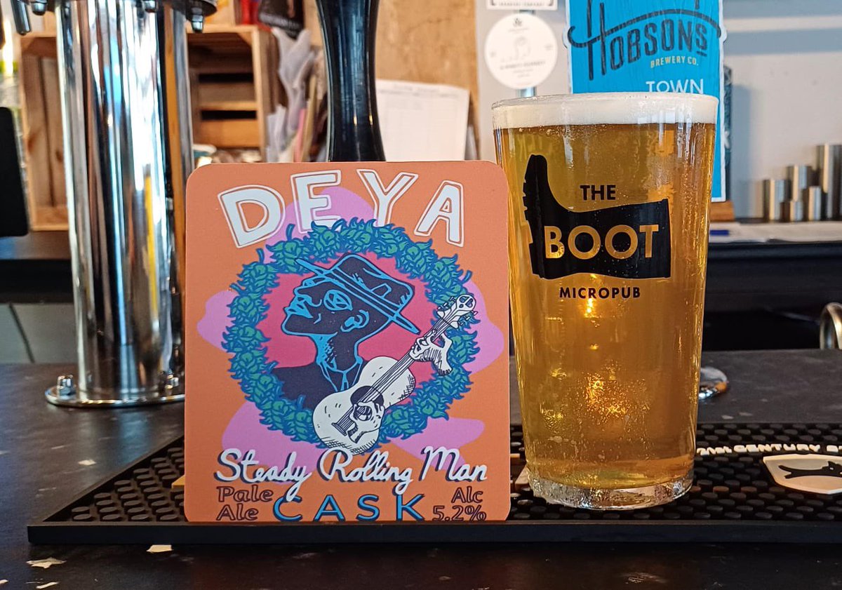 Super Sunday indeed. It’s @deyabrewery SRM on cask! 😍