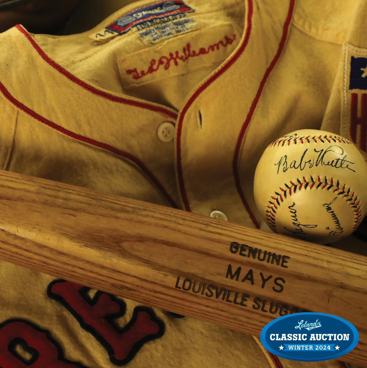The Classic starts NOW! The world's best auction house presents an exceptional lineup of Babe Ruth, Ted Williams, Willie Mays, Mickey Mantle, and more live in the 2024 Winter Classic Auction. View the Auction: lelands.com Bidding Closes: SATURDAY, March 16 at 10 PM ET
