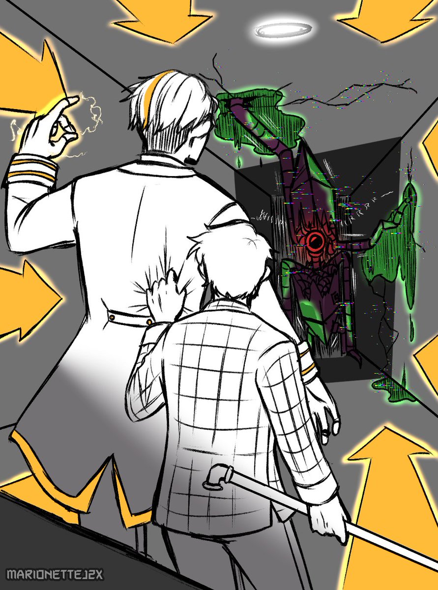 MarionetteJ2X's tweet photo. More TSP: NEW SCRIPT AU Stuff!

(Also added in Descriptions/Dialog on the Alt Text you can read)

(Part 1)

#TSP #TheStanleyParable #TSPUD #TheStanleyParableUltraDeluxe #TSPNewScriptAU #NewScriptAU #MyArt #stanarrator (if u squint) https://t.co/6V1aAczSlb