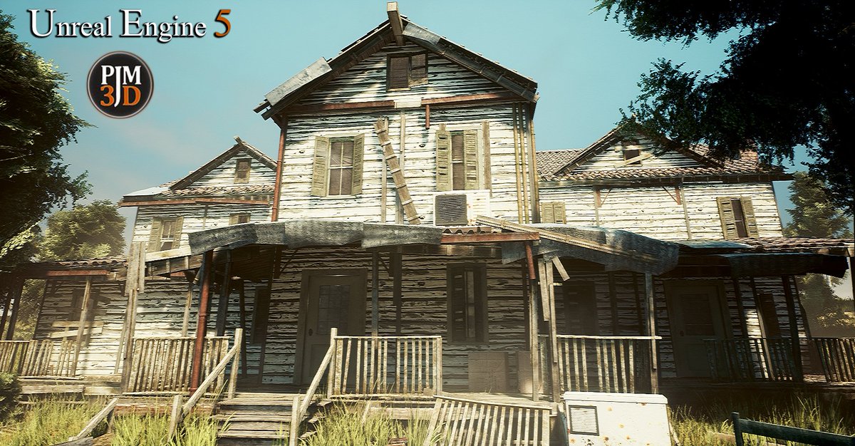 ProjectModel3D's tweet image. -70% UE4 UE5 Abandoned wooden house modular V02Pro
Store: cgtrader.com/3d-models/exte…

#gamedev #gamedeveloper #IndieGameDev #IndieGames #Androidgames #developers #Developer #Game #UE4 #UE5 #UnrealEngine #horrorgame