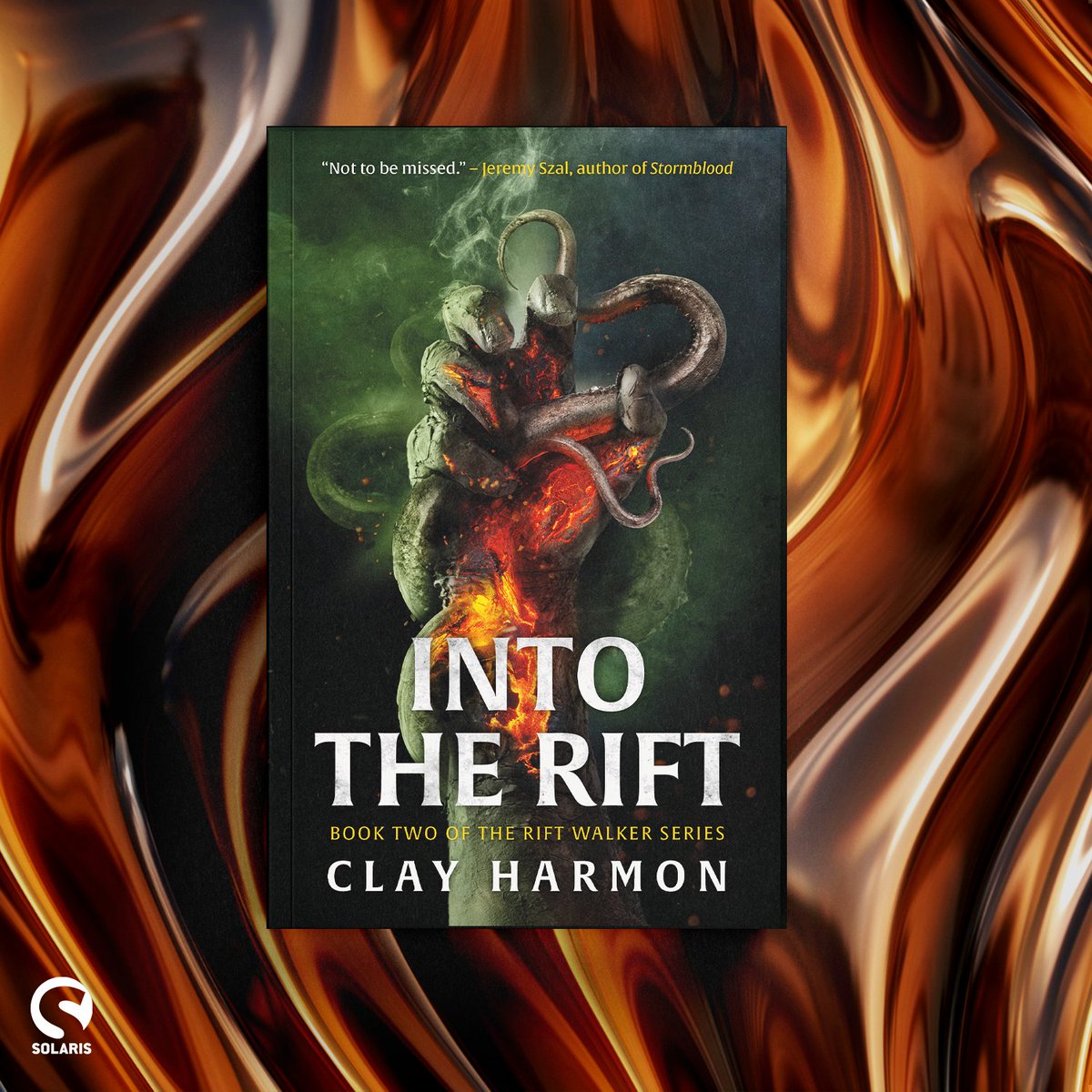 ICYMI our friends over @Grimdark_Mag revealed the cover for INTO THE RIFT, the much anticipated sequel to @ClayHarmonII's FLAMES OF MIRA! Fabulous cover art by @LarryRostant! See the full reveal and Clay's thoughts bit.ly/49K9JBT Preorder book 2 geni.us/IntoTheRift