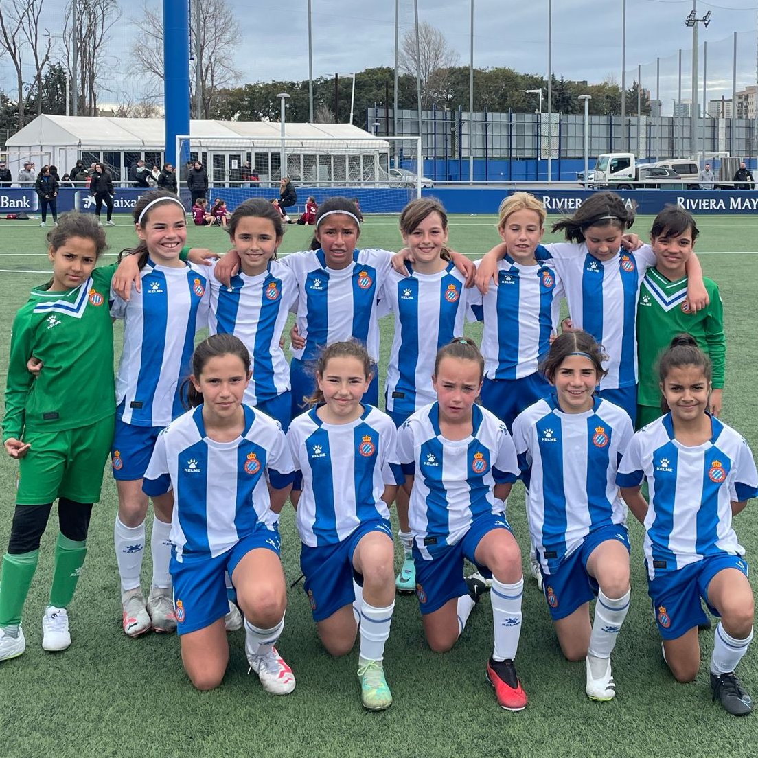 RCDE_La21's tweet photo. RESULTAT FINAL:

Aleví B Fem 1-1 Vic Riuprimer 
⚽ Ainhoa

#RCDEFem | #La21 https://t.co/OgOt6239nR