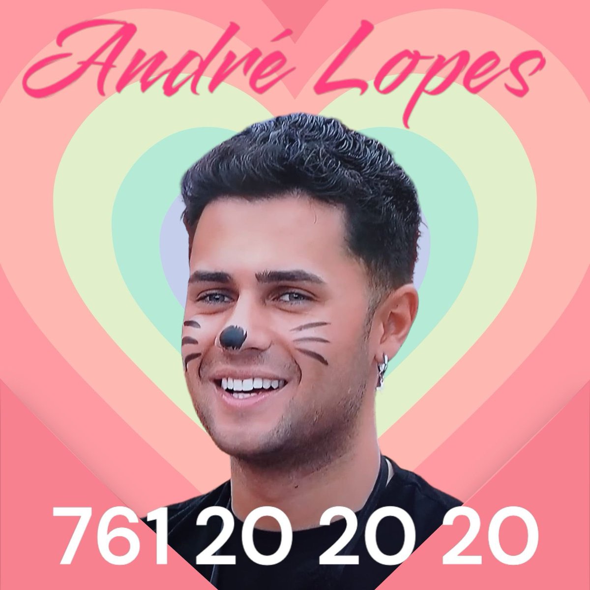 pt_andrelopes's tweet photo. 761 20 20 20 para este gatinho continuar a espalhar o seu charme pelos ares da Malveira 🐱💙 Vamos lá!
If you can dream, you can do it 💪🏻
#bbtvi #bbdesafiofinal #teamandrelopes 🏋🏻♂️ https://t.co/A6CsB4OmkG