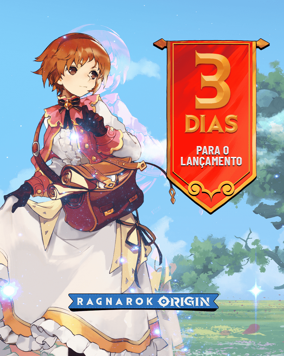 FALTAM 3 DIAS! ⚔️

O retorno de Ragnarök vem aí e o meu Kina não aguenta mais esperar!

Conta aí, qual vai ser sua classe inicial?

#RagnarokOriginBR #LetsROK