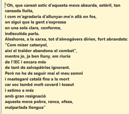 pauetvidal's tweet photo. Com és que faig xerrades d'empoderament si veig el futur tan negre?, em preguntes. 
Doncs per culpa d'aquest poema, ves: https://t.co/2gNook1DvL