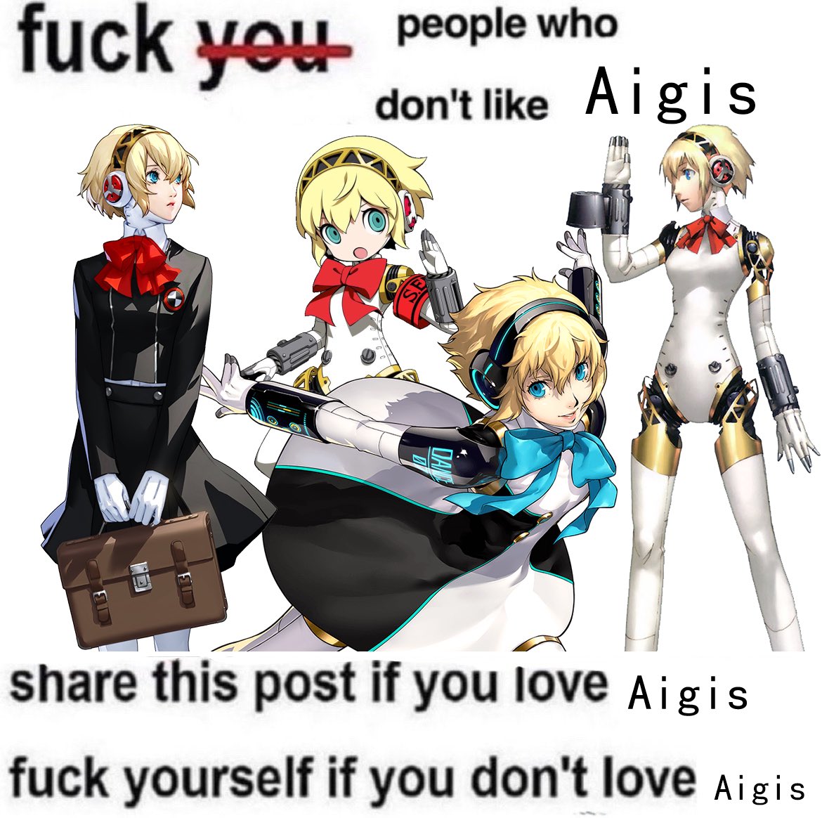 Just for aigis.