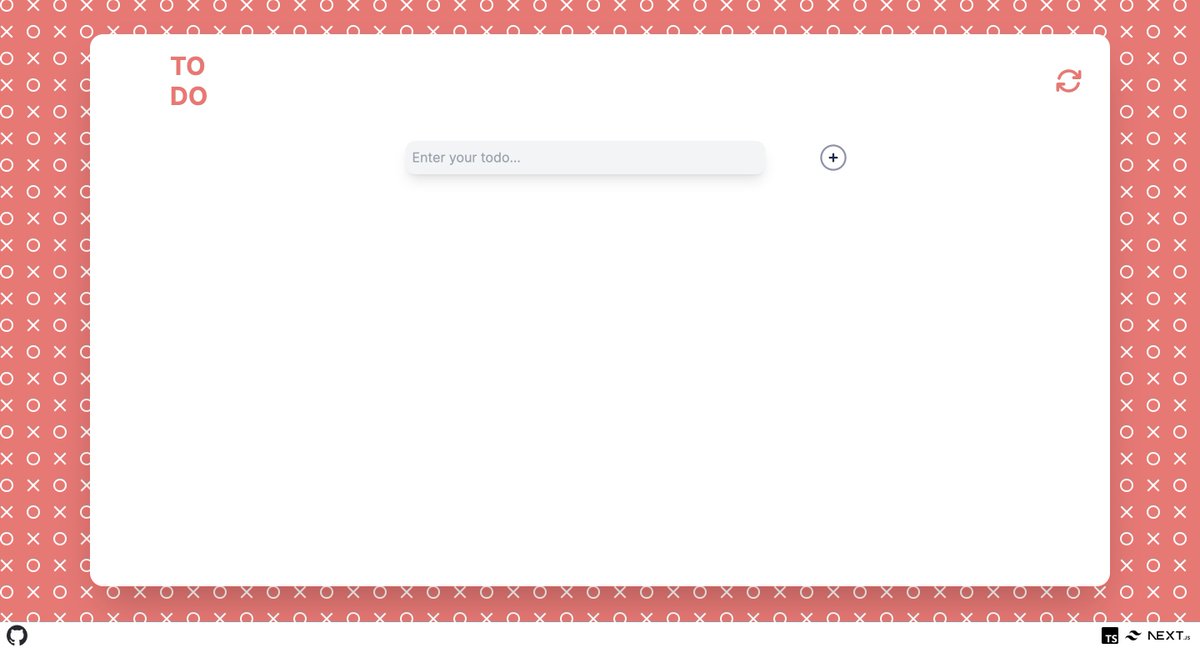 _some_earth's tweet image. Hey Guys!
I made this todo app recently with nextjs, typescript, tailwind. I've flagged some issues, and you can contribute if you'd like!
Good first issue, perfect for JS/TS beginners, do have a look!
github.com/some-earth11/T…
#opensource #beginnerproject #typescript